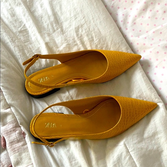 Zara Yellow Shoes